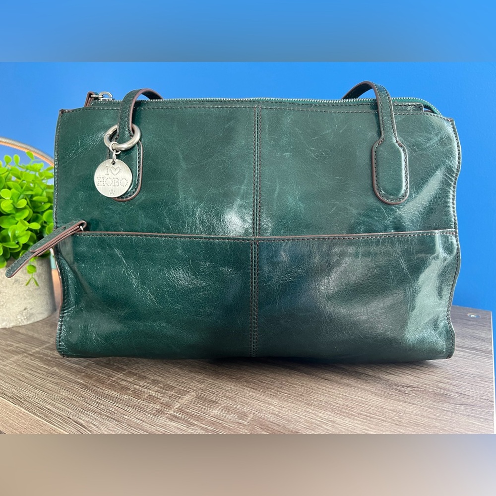 HOBO Friar green shoulder bag